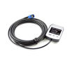Picture of onelinkmore Car GPS Antenna Fakra Blue C Right Angle Connector RG174 3m Cable 25dbi Antenna for MFD2 RNS2 RNS-E