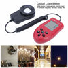 Picture of Light Meter Digital Illuminance Meter Handheld Digital Light Meter, HS1010A Auto-Ranging Portable Meter Photometer