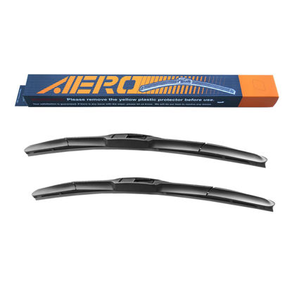 Picture of AERO Voyager 18" + 17" OEM Quality Premium All-Season Windshield Wiper Blades with Extra Rubber Refill + 1 Year Warranty (Set of 2)