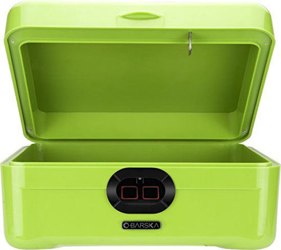 Picture of winbest Dual Biometric Quick Access Portable Fingerprint Secure Safe Box