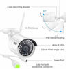 Picture of ZOSI ZG2320M 2.0MP 1080P HD Wireless IP Network Camera Weatherproof Outdoor Indoor Security Camera, with Night Vision (Only Compatible with ZOSI Wireless NVR Recorder (Model:ZR08DP00/10/20)