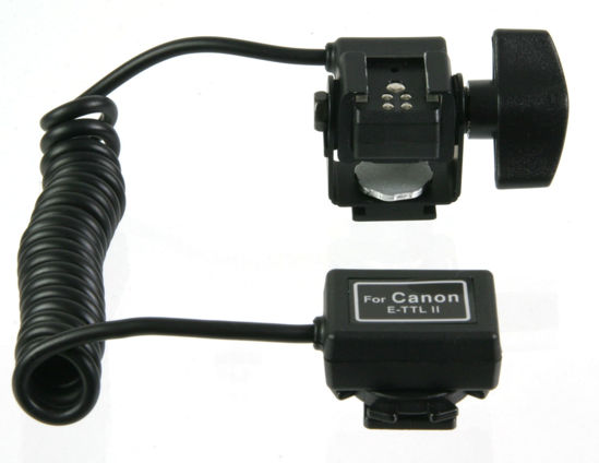 Picture of ALZO Off Camera Sync Cord for Canon EOS ETTL, Coiled 40 Inches