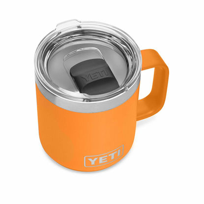 Picture of YETI Rambler 10 oz Stackable Mug, Vacuum Insulated, Stainless Steel with MagSlider Lid, King Crab