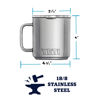 Picture of YETI Rambler 10 oz Stackable Mug, Vacuum Insulated, Stainless Steel with MagSlider Lid, King Crab