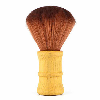 Picture of Hakeeta Brush Cleaner Wood Vinyl Records for Audio Turntable Disc Dust Remover Brush for Reliable Cleaning Soft for Vinyl LP Album for Record Discs LP