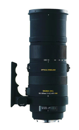 Picture of Sigma 150-500mm f/5-6.3 AF APO DG OS HSM Telephoto Zoom Lens for Nikon Digital SLR Cameras