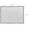 Picture of kwmobile Monitor Cover Compatible with 20-22" Monitor - Monitor Cover Dust PC Screen Protector - White