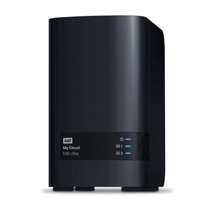 Picture of Western Digital My Cloud 28TB EX2 Ultra 2-Bay NAS, Black