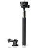 Picture of Circuit City Extendable Waterproof Selfie Stick | Extra-Long 42” Extending Monopod with Lanyard | Steel Telescoping Hand Grip Pole for GoPro and Other Action Cameras