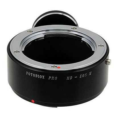 Picture of Fotodiox Lens Mount Adapter - Minolta MD, MC, SR Rokkor 35mm SLR Lens to Canon EOS M (EF-m Mount) Camera Bodies; fits EOS M, M2 Digital Mirrorless Camera