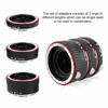 Picture of Bindpo Lens Extension Tube Set,Automatic Auto Focus 31mm+21mm+13mm Macro Extension Tube Set for EF/EF-S Camera,Higher Magnification Close up Mount Lens