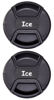 Picture of 2 X ICE 95mm Front Lens Cap for Camera Snap-On Center Pinch 95