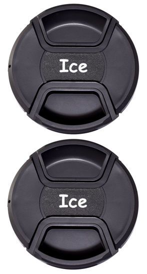 Picture of 2 X ICE 95mm Front Lens Cap for Camera Snap-On Center Pinch 95