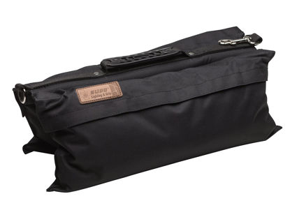 Picture of Kupo Hook and Loop Refillable Sandbag 22.4 lbs (10.2kg) - Empty (KG083411), Black