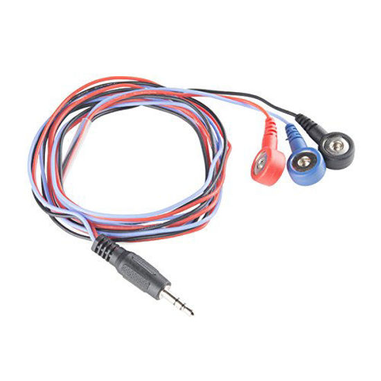 Picture of SparkFun Sensor Cable - Electrode Pads (3 Connector)