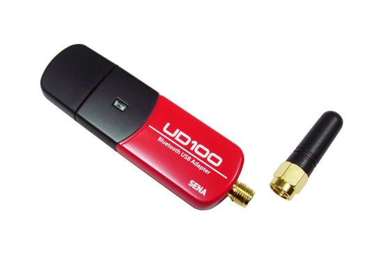 Picture of Sena USB Bluetooth Adapter 300m Working Dist, UD100-G03 (300m Working Dist. Exchangeable Antenna, Bluesoleil Driver (Works with Microsoft Bluetooth Driver))