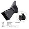 Picture of Dpofirs 2.8X LCD Screen Magnifying Viewfinder, Magnifier Viewer with Extender Hood, Sunshade, Magnifying Glass for Camera 5DII/7D/500D/D700/D800/550D/5DIII/M(V4)