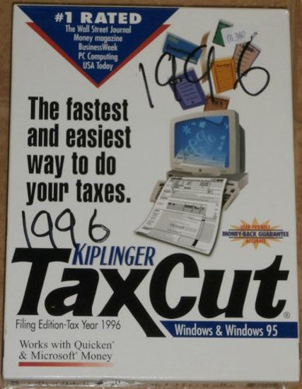 Picture of 1996 Kiplinger TaxCut - 3.5" Floppy Disc