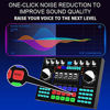 Picture of YMXLB K1 Computer Phone Voice Changer HiFi Live Sound Card Mixer Board Streaming Audio 5.0 Universal