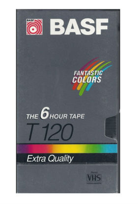 Picture of BASF T120 6-Hour VHS Tape Extra Quality