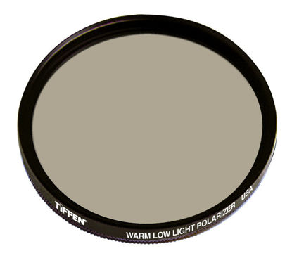 Picture of Tiffen 37WLLPOL 37mm Warm Low Light Polarizer Filter