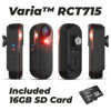 Picture of Garmin Varia RCT715 Bicycle Radar with Tail Light, Continuous Recording with Wearable4U Power Bundle