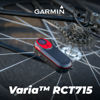 Picture of Garmin Varia RCT715 Bicycle Radar with Tail Light, Continuous Recording with Wearable4U Power Bundle