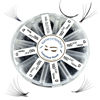 Picture of 1000 Premade volume fans Mixed lengths 9-16mm loose Fans C, D Curl. Handmade eyelash extensions supplies Russian volume lash promade fan 4D 5D 6D 7D 8D 9D 10D (Curl C, 5D - 0.07)