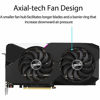 Picture of ASUS RTX 3070 OC Edition Gaming Graphics Card, Dual BIOS, PCIe 4.0, 8GB GDDR6, 2X HDMI 2.1 8K, 3X DisplayPort 1.4, Axial-tech Cooling, Protective Backplate, GPU Tweak II, Battlefield V