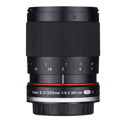 Picture of Rokinon 300M-M-BK 300mm F6.3 Mirror Lens for Canon M Mirrorless Interchangeable Lens Camera