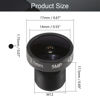 Picture of Fielect 2.1mm CCTV Camera Lens 5MP Pixels 1/2.5" Security WiFi Camera Lens for CCTV IP Camera Panoramic M12,1Pc