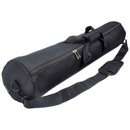 Picture of Cabilock Camera Tripod Heavy Duty Tripod Carry Bag Lightweight Photographic Tripod Carrying Case with Strap Reusable Tripod Storage Bag Photography Bag -90CM Light Tripod