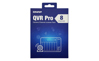 Picture of QNAP LIC-SW-QVRPRO-8CH 8 Channel license (QVR Pro Gold is required)