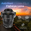 Picture of AstrHori 12mm F2.8 Full-Frame Fisheye Lens with 185¡ã Angle of View, Compatible with Canon EOS-R Mount Mirrorless Cameras EOS R RP R5 R6