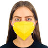 Picture of Disposable 5-Layer Efficiency Protective Adult Face Mask 5-Ply Design Made in USA (5, Canary Yellow)