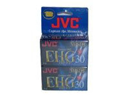 Picture of JVC 30-Minute VHS-C Camcorder Tapes (2 Pack) (TC30EHGBH2)