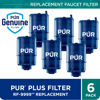 Picture of PUR PLUS Mineral Core Faucet Mount Water Filter Replacement (6 Pack) - Compatible With All PUR Faucet Filtration Systems