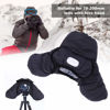 Picture of Acouto Camera Cold Proof Protector, Waterproof Windproof Winter Thermal Warm DSLR Camera Padded Cover Protector Rain Dirt Sand Snow Photographic Protection Accessory for Nikon D800(Black)