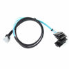 Picture of 2pcs Internal Mini SAS 36 Pin sff-8087 to 4X sff-8482 29 Pin Cord with SATA Power Port