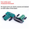 Picture of ANMBEST 1PCS DB25 Solderless RS232 D-SUB Serial to 25-pin Port Terminal Male Adapter Connector Breakout Board with Case Long Bolts Nuts