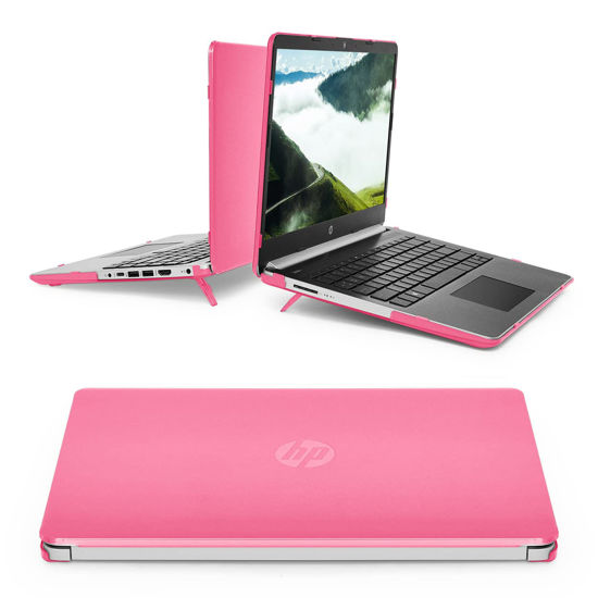 Picture of mCover Case Compatible for 2020~2022 14" HP 14-DQxxxx / 14-FQxxxx Series ONLY ( NOT Compatible with Any Other HP Models ) Laptops Computers - Pink