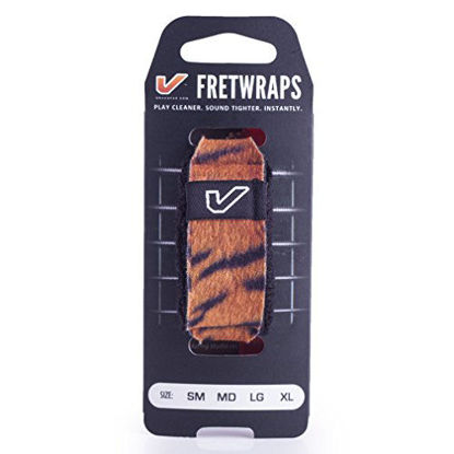 Picture of Gruv Gear FretWraps Wild 'Tiger' String Muter 1-Pack (Extra Large) (FW-1PK-TIG-XL)