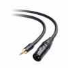 Picture of Cable Matters (1/8 Inch) 3.5mm to XLR Cable 3 ft Male to Male (XLR to 3.5mm Cable, XLR to 1/8 Cable, 1/8 to XLR Cable)