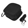 Picture of Dpofirs 9 Slots Filter Bag Nylon Case Wallet Pouch Camera Accessory with Shoulder Strap,Filter Bag,Lens Filter Carry Case Bag with Shoulder Strap,for Filter, Filter Holder,Lens Adapter Ring