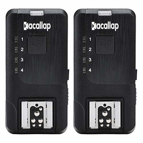 Picture of KACALLAP 2.4G Wireless Flash Trigger A530S Universal for Canon/Nikon Cameras with Hot Shoe &Speedlite,Such as 5D Mark IV/III,70D,EOS Series Cameras