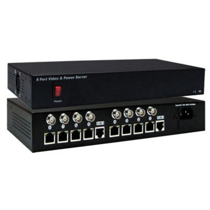 Picture of HDView Video&Power Balun 8 Channel Passive Receiver for HD-TVI/CVI/AHD/Analog/960H Camera Surge Protection BNC