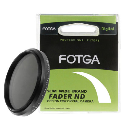 Picture of Fotga 67mm Slim Fader Variable Adjustable ND2 to ND8 ND16 ND32 ND64 ND400 ND Neutral Density Filter for Nikon Canon EF 75-300mm f/4-5.6 is II USM Sony Panasonic Olympus Fujifilm DSLR Cameras Lens