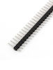 Picture of uxcell 50pcs 2.54mm Spacing 40 Way Straight Male Pin Header Connector Strip