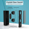 Picture of [Vertical] Computer Speakers for Desktop, Laptop Speaker for PC, USB-Powered External Speaker with Bluetooth 5.0 & 3.5mm AUX Line-in Connection, Crystal Clear Sound, Loud Volume, Bass Enhancement