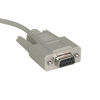 Picture of C2G 03022 DB25 Male to DB9 Female Serial RS232 Null Modem Cable, Beige (20 Feet, 6.09 Meters)